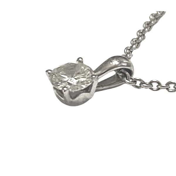 Pendant - 18K White Gold Diamond Pendant