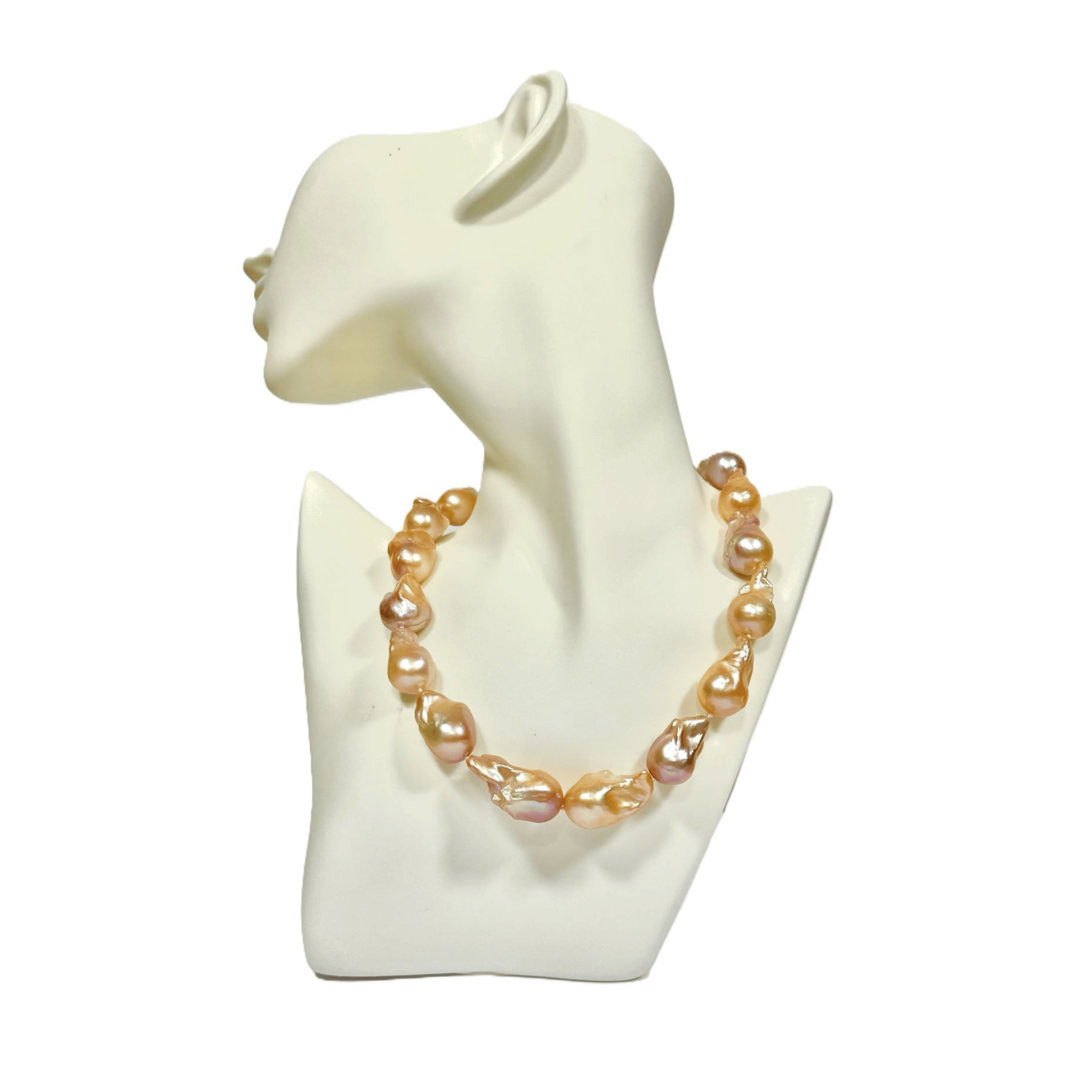 Pearl Necklace - Fresh Water 43cm x 14.50mm (Multi Pastel)